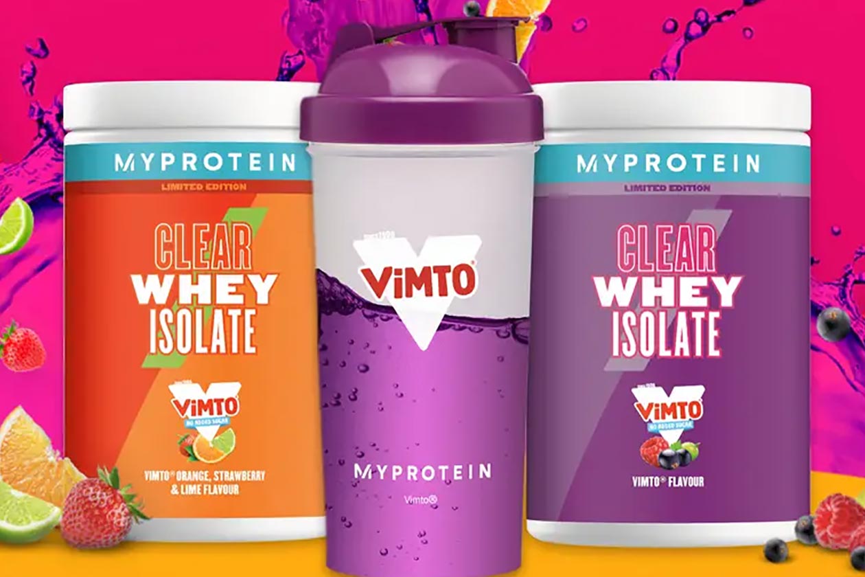 Clear Whey Isolate Vimto Collaboration