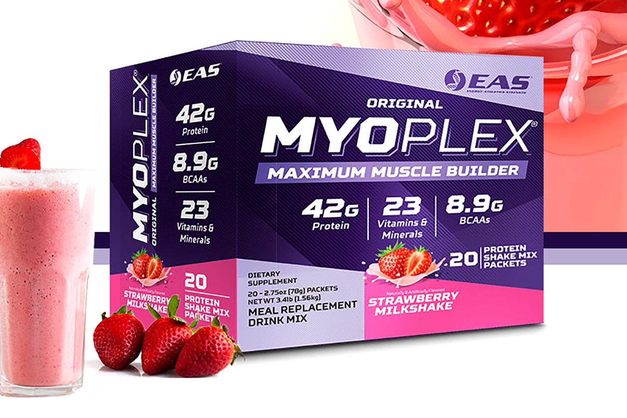 Hitech Eas Myoplex Strawberry Milkshake