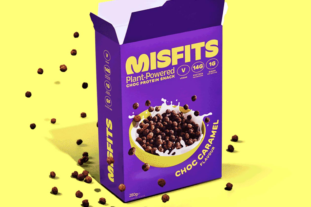 Misfits Choc Caramel Protein Cereal