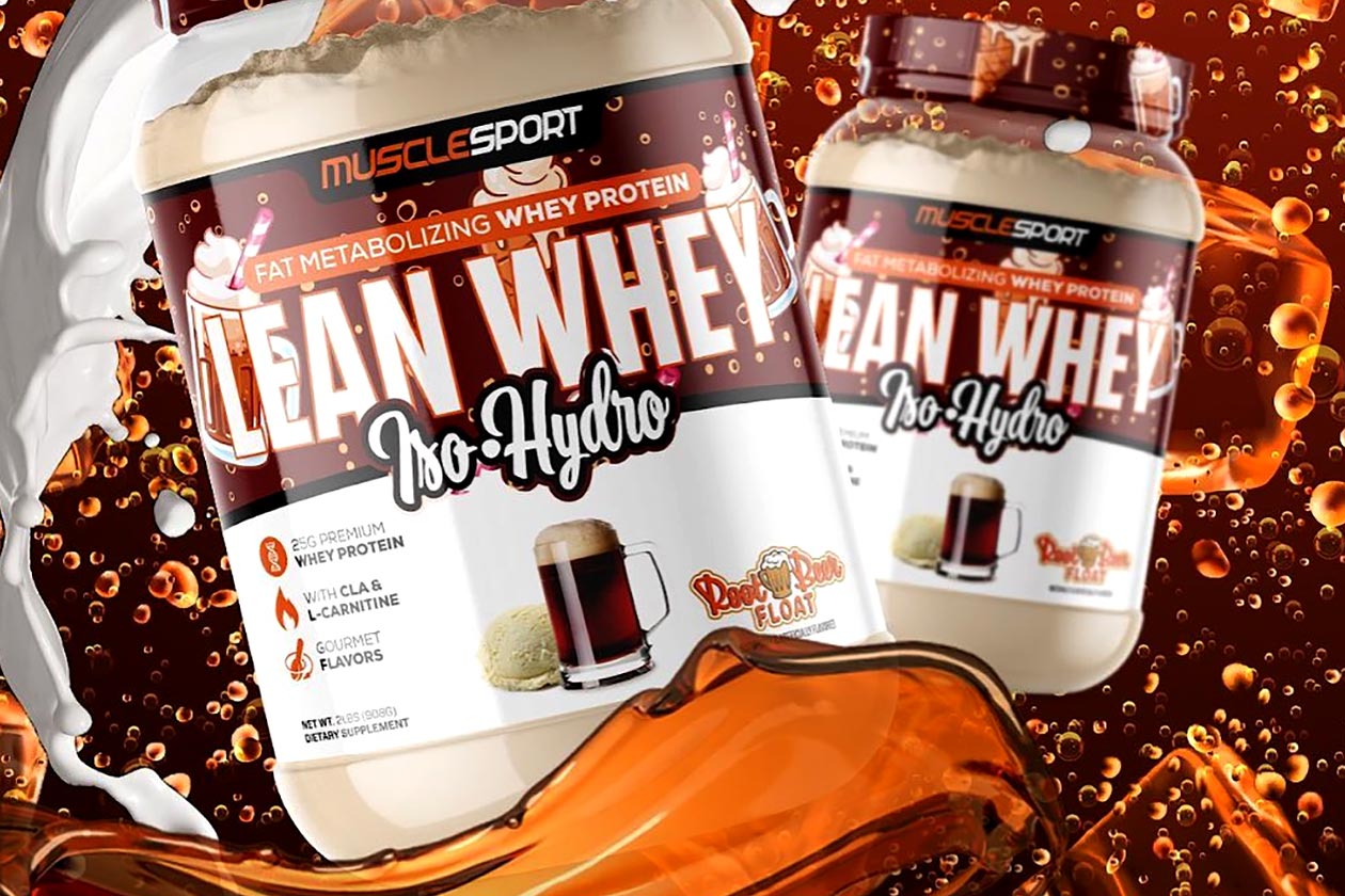 Muscle Sport Root Beer Float Lean Whey