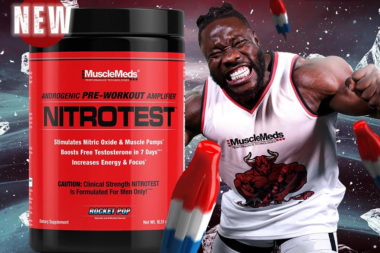 Musclemeds Rocket Pop Nitrotest