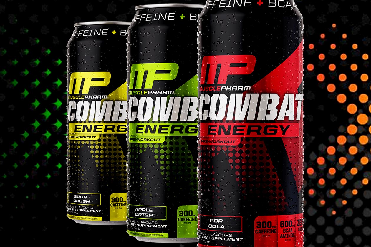 Musclepharm Combat Energy Drink Pop Cola