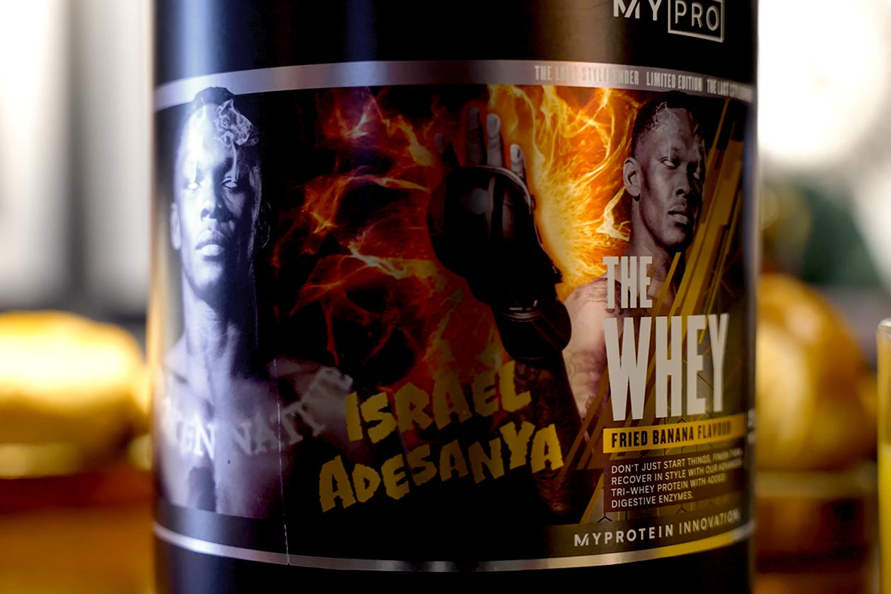 Myprotein X Israel Adesanya