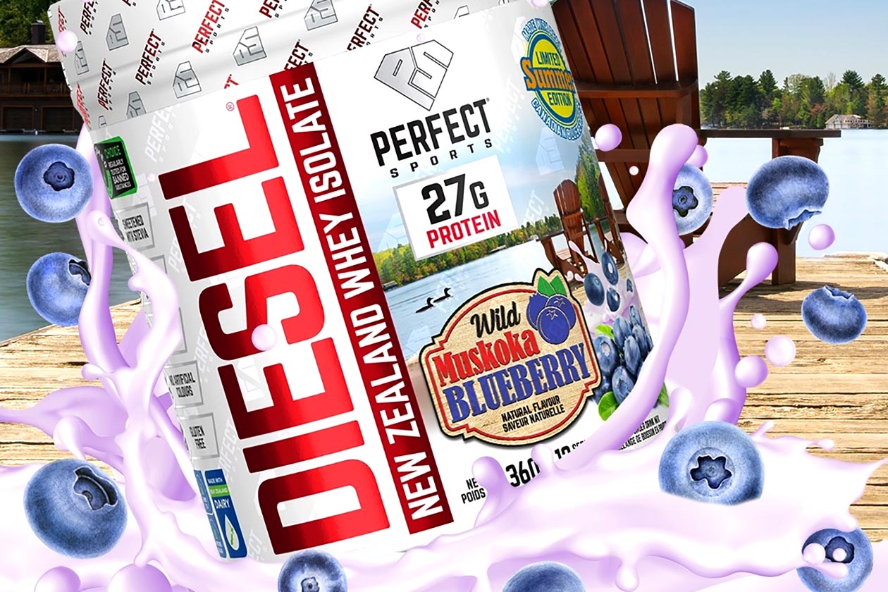 Perfect Sports Wild Muskoka Blueberry Diesel Protein Powder