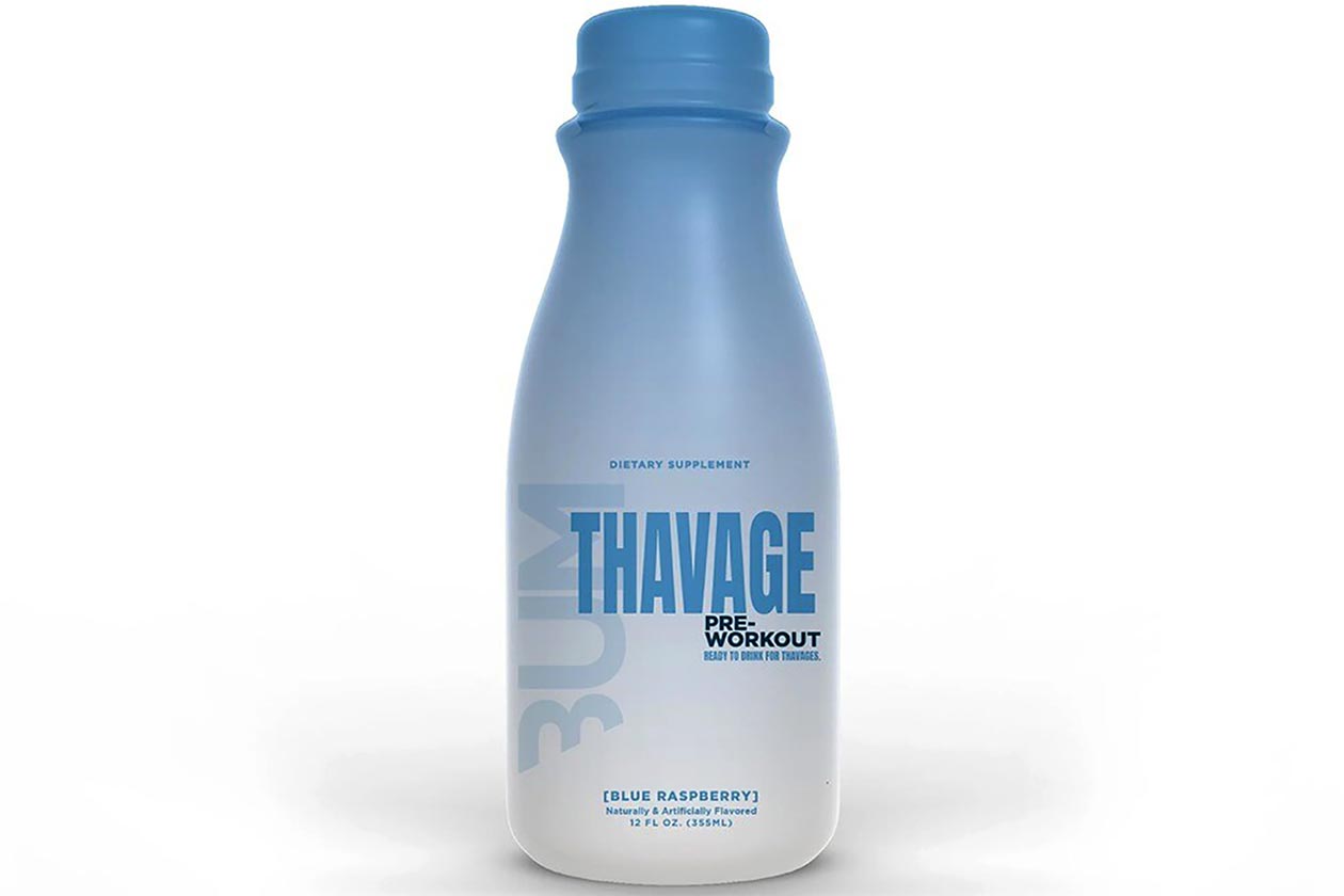 Raw Nutrition Thavage Pre Workout Rtd