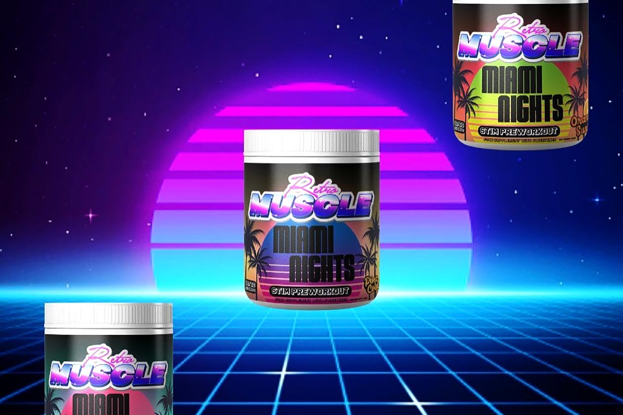 Retro Muscle Miami Nights