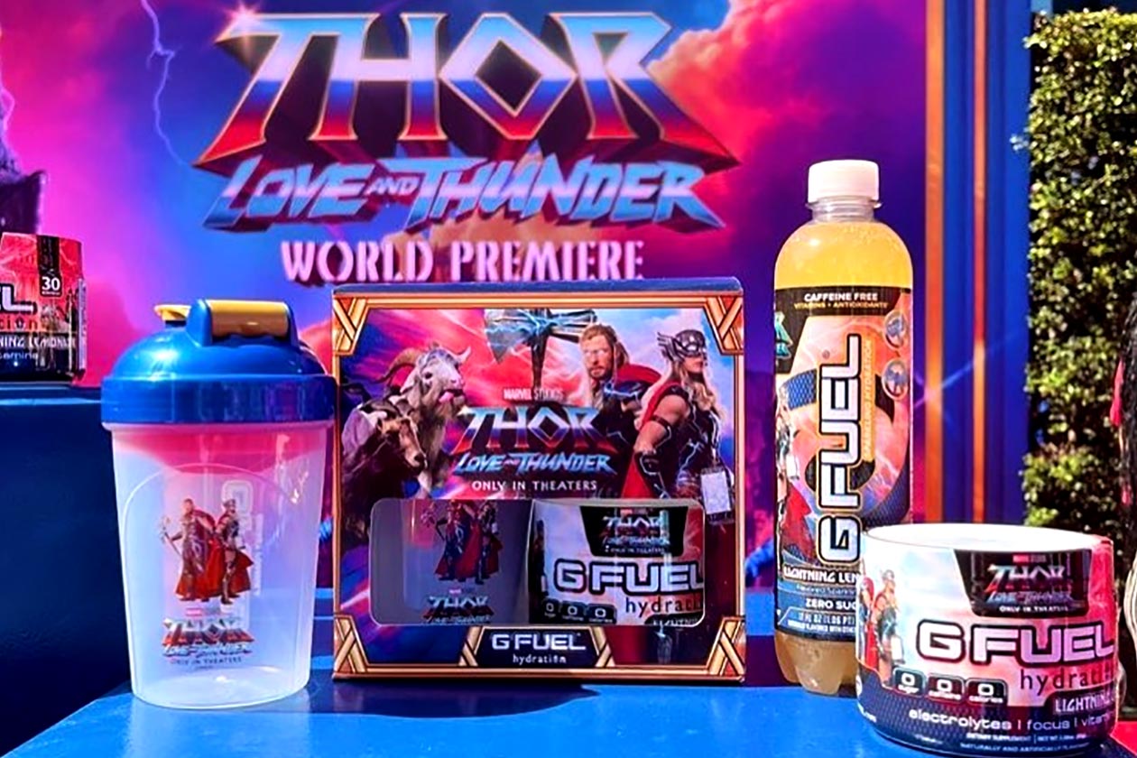 Thor Love And Thunder Lightning Lemonade G Fuel