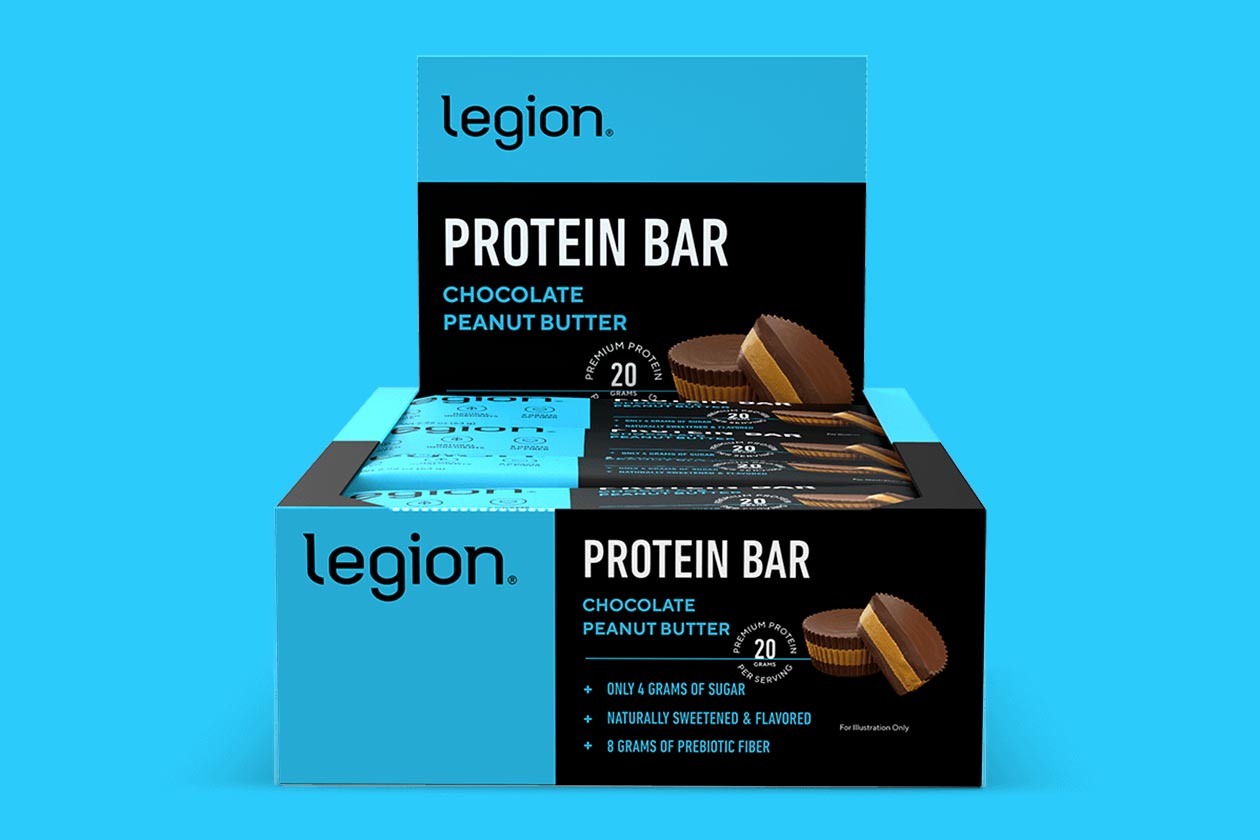 Chocolate Peanut Butter Legion Protein Bar