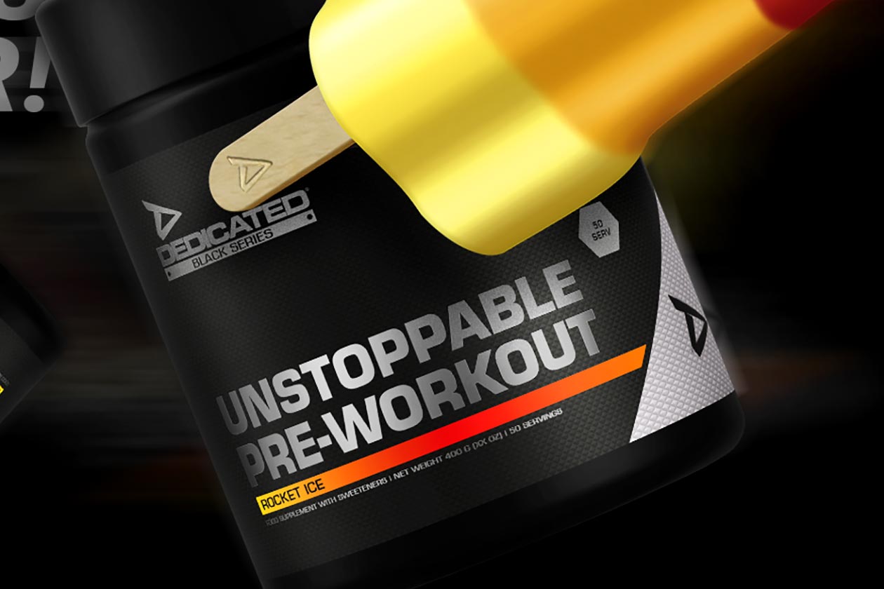 Dedicated Nutrition Black Series Unstoppable Pre Workout