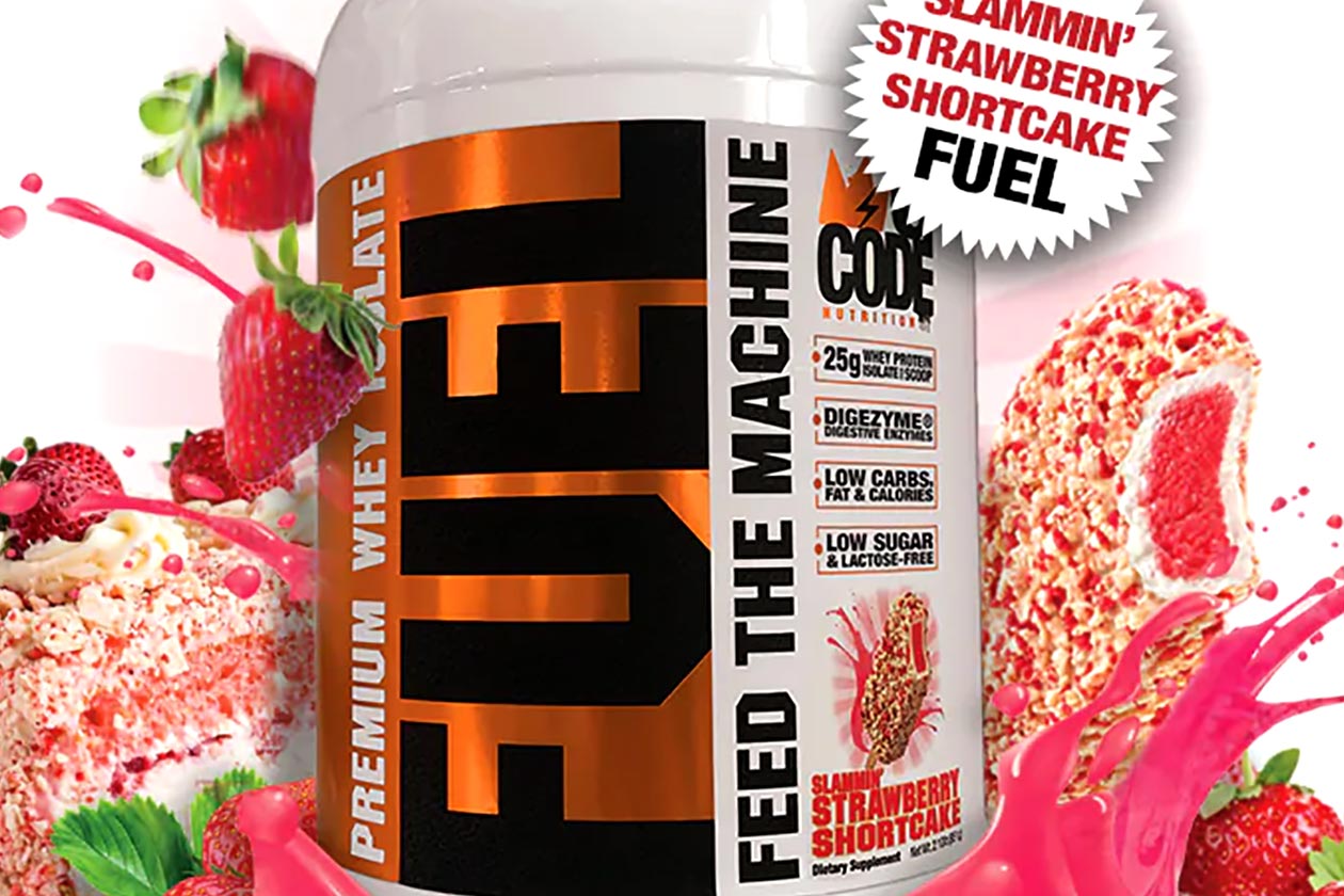 Gcode Nutrition Strawberry Shortcake Fuel