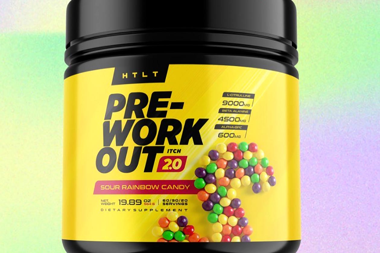 Htlt Pre Workout Sour Rainbow Candy