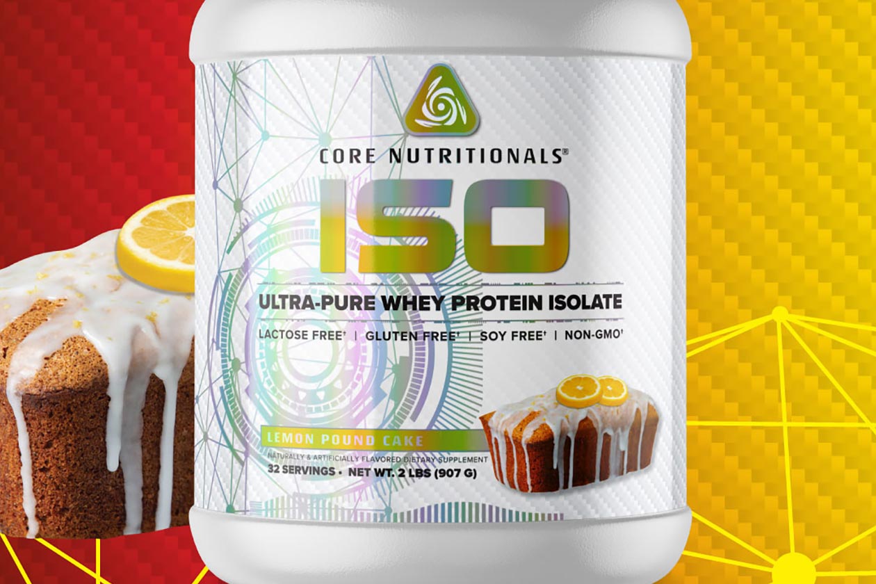 Lemon Pound Cake Core Iso