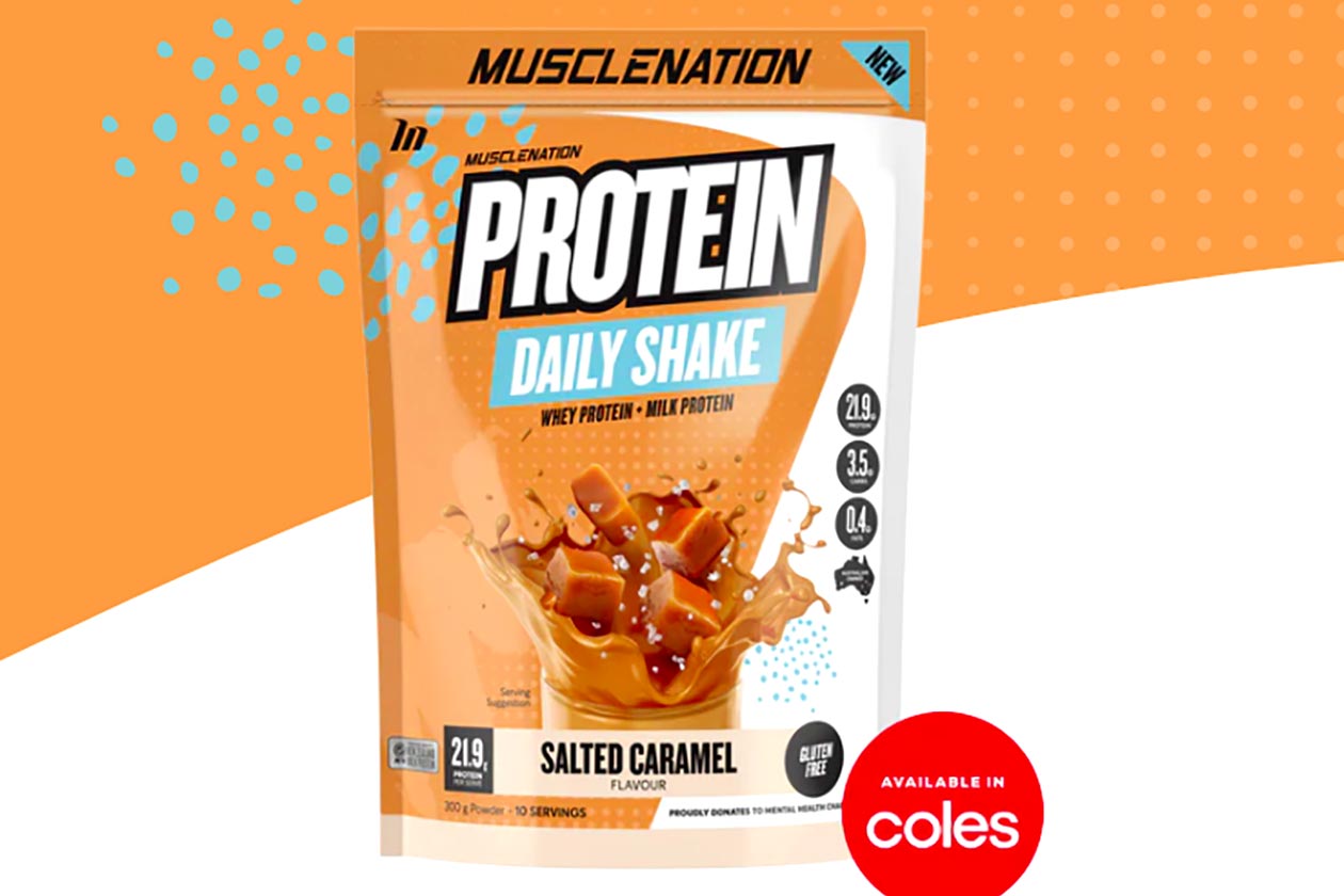 Muscle Nation Salted Caramel Daily Shake