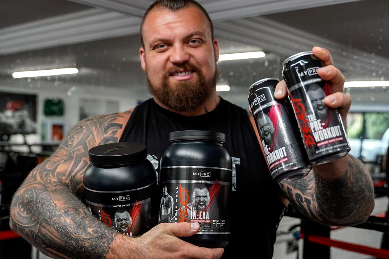 Myprotein Eddie Hall Collaboration Giveaway