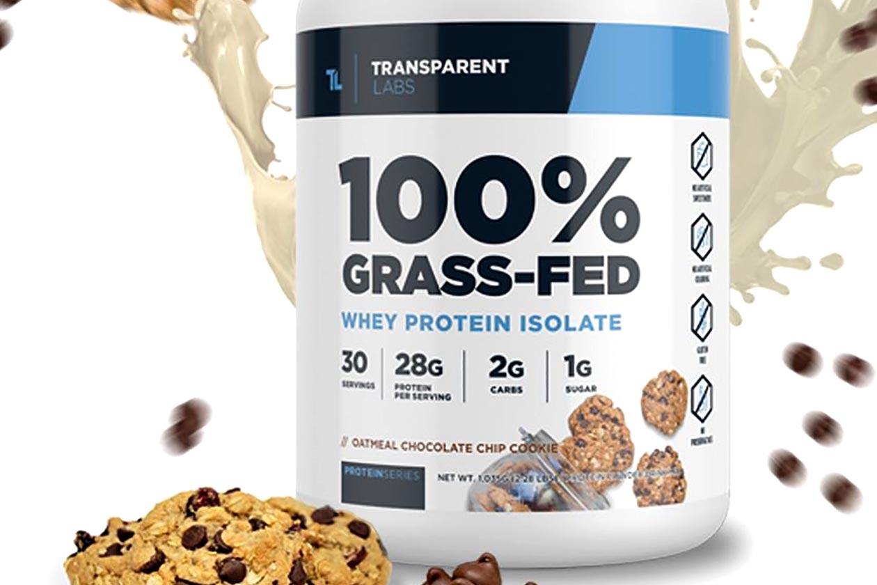 Transparent Labs Oatmeal Chocolate Chip Cookie