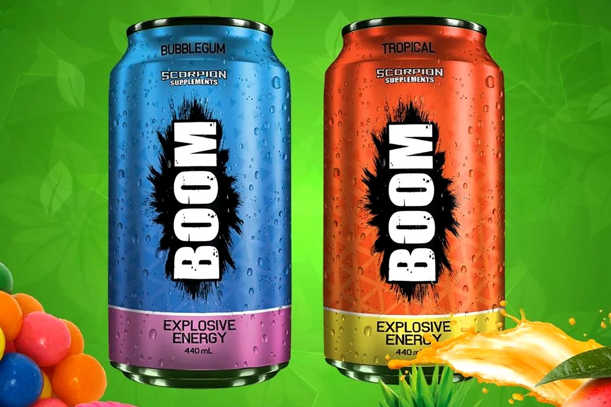 Tropical Bubblegum Boom Energy Drink