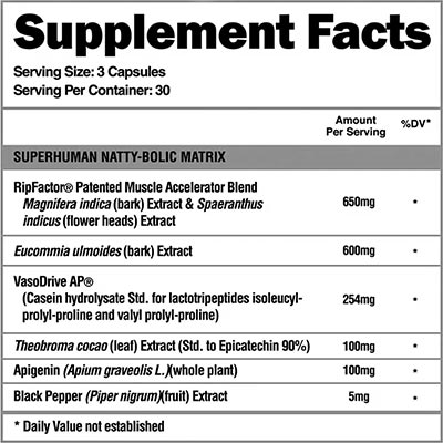 Alpha Lion Superhuman Muscle Label