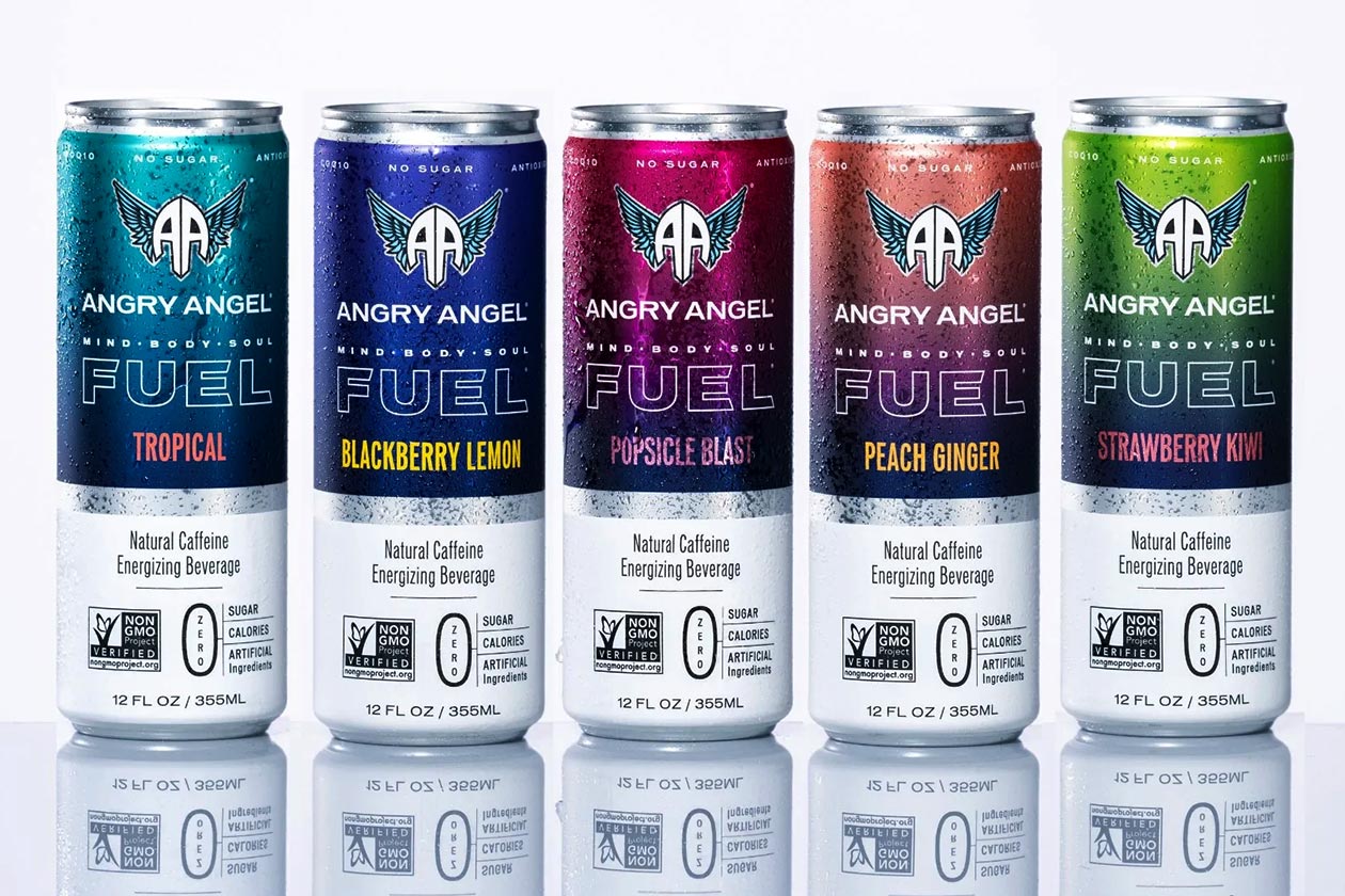 Angry Angel Mind Body Soul Fuel Flavors