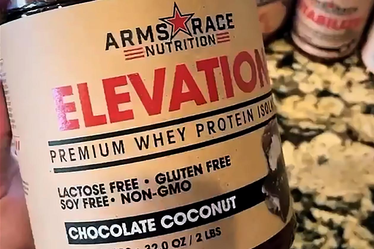 Arms Race Nutrition Chocolate Coconut Elevation