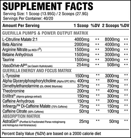 Asc Supplements El Jefe Label