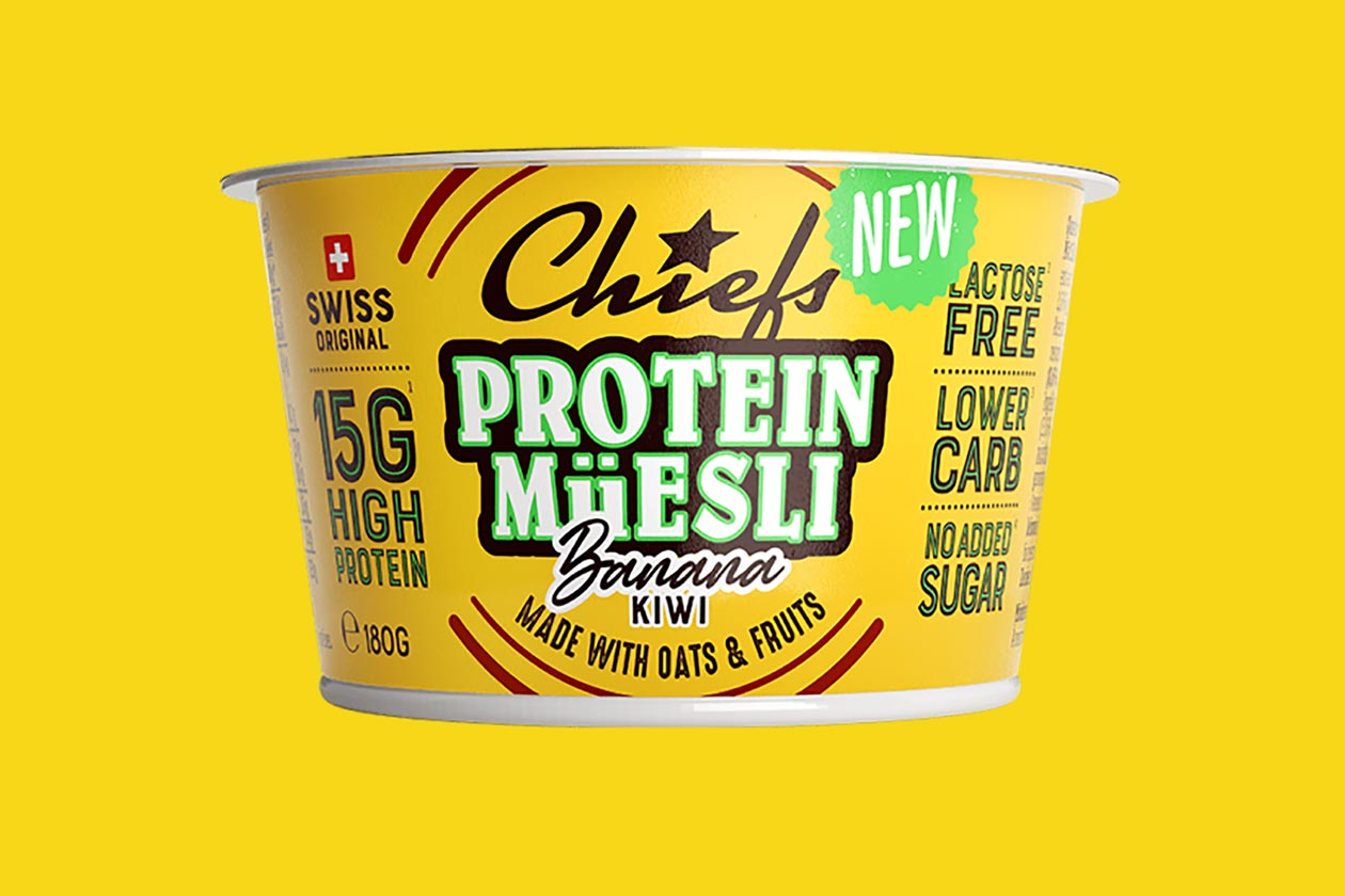 Chiefs Banana Kiwi Protein Muesli