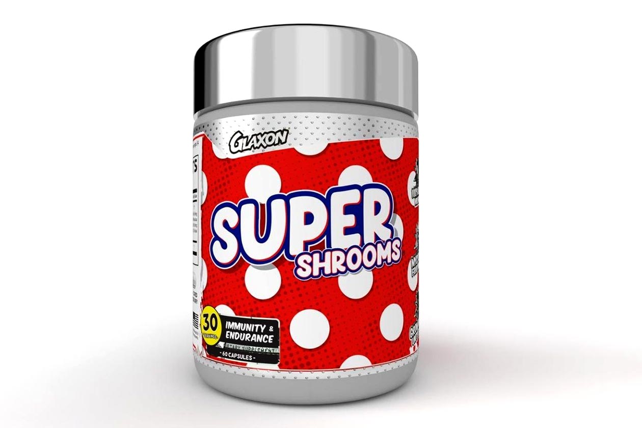 Glaxon Supershrooms Rebrand