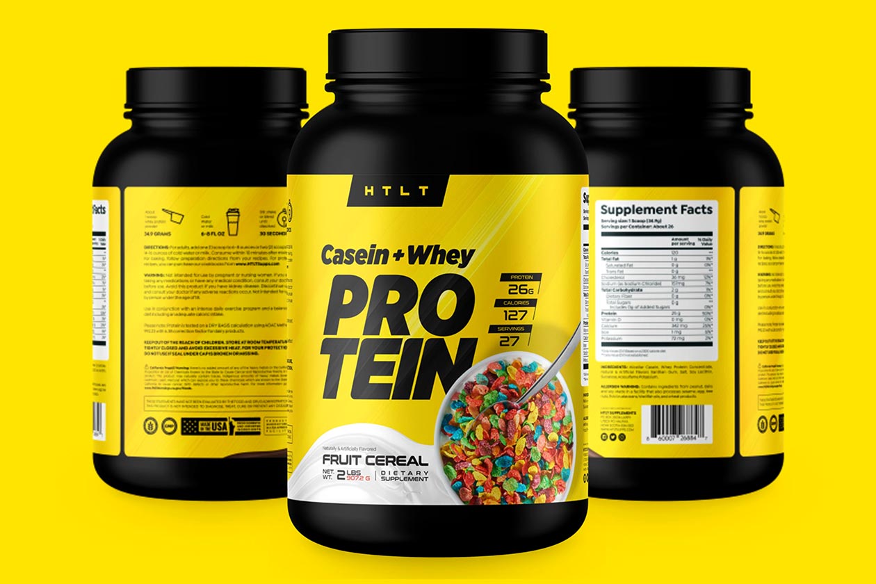 Htlt Fruit Cereal Casein Whey Protein