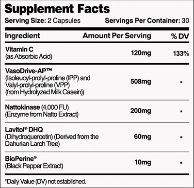Leviathan Nutrition Hemo Flow Label