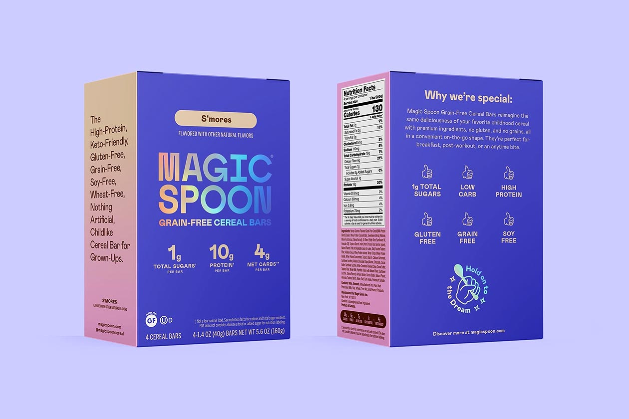 Magic Spoon Smores Cereal Bar