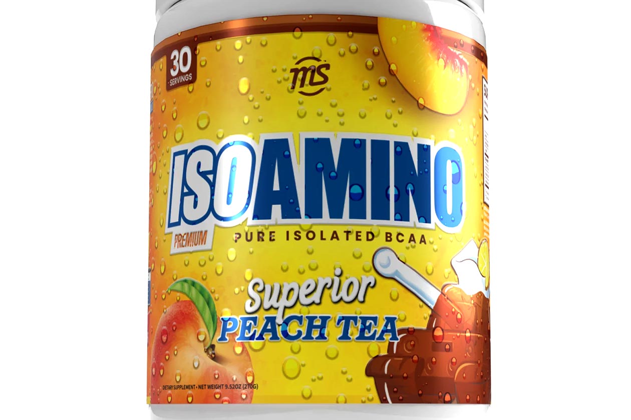 Man Sports Superior Peach Tea Iso Amino