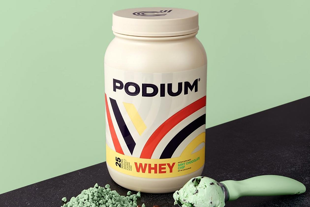 Mint Chocolate Chip Podium Whey