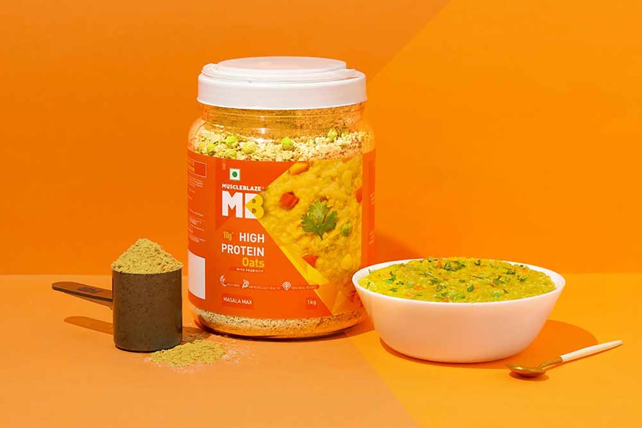 Muscleblaze Masala Max High Protein Oats