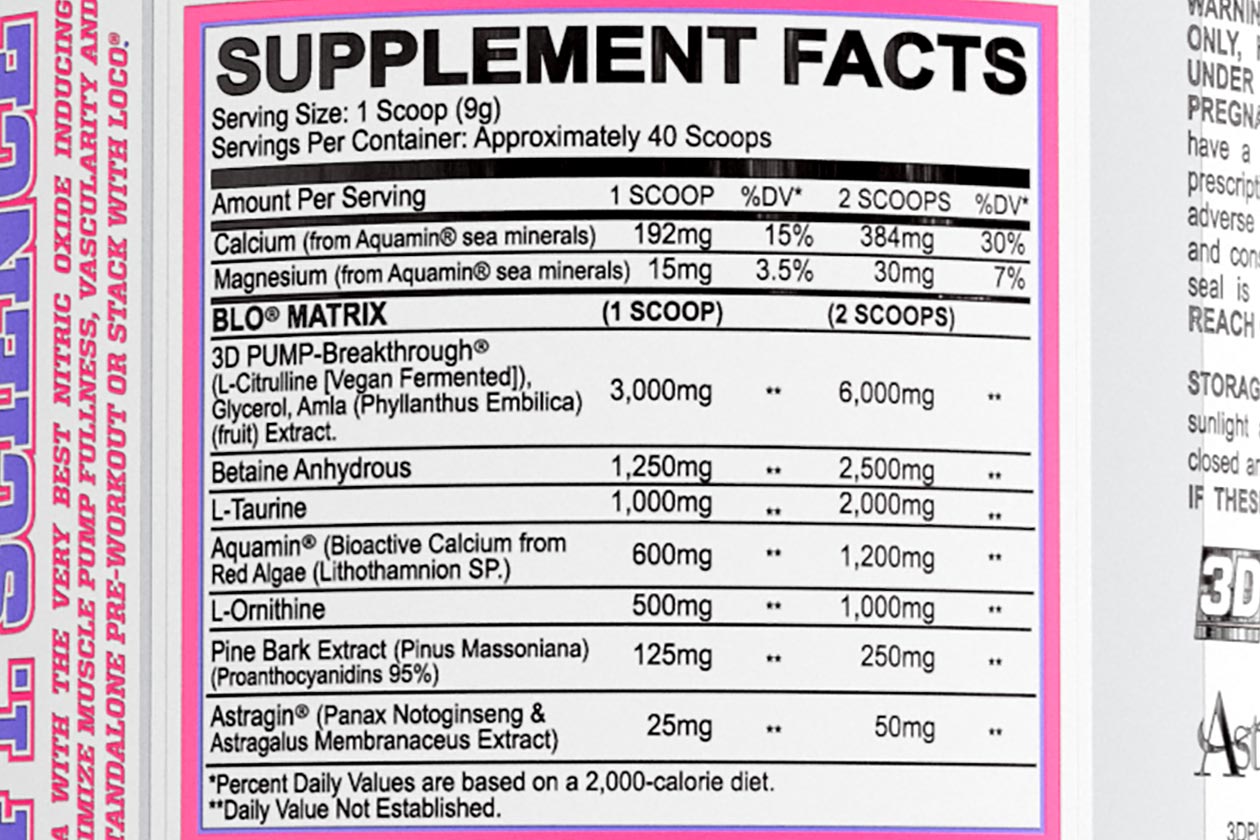 Myoblox Blo 3d Label