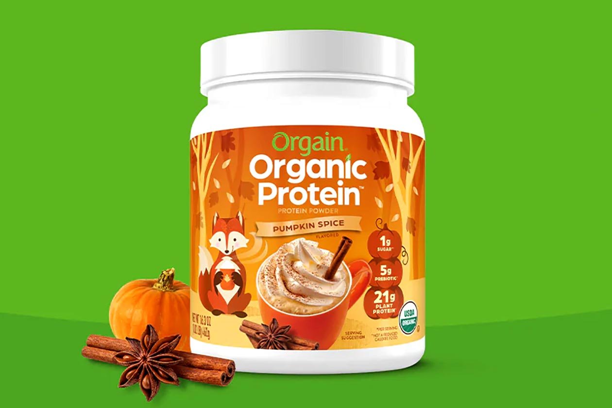 Orgain Pumpkin Spice Organic Protein