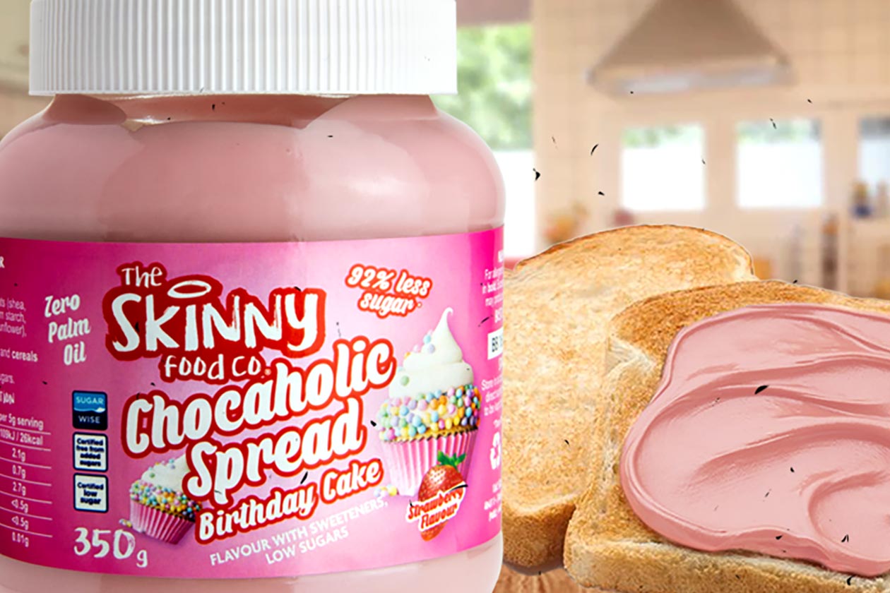 Skinny Food Co Birthday Cake Chocaholic Spread