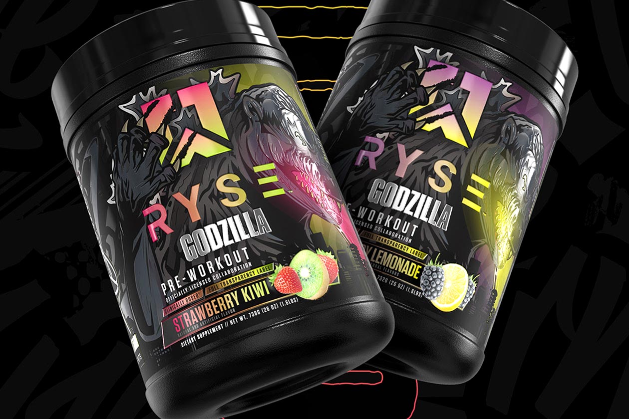 Strawberry Kiwi Ryse Godzilla Pre Workout