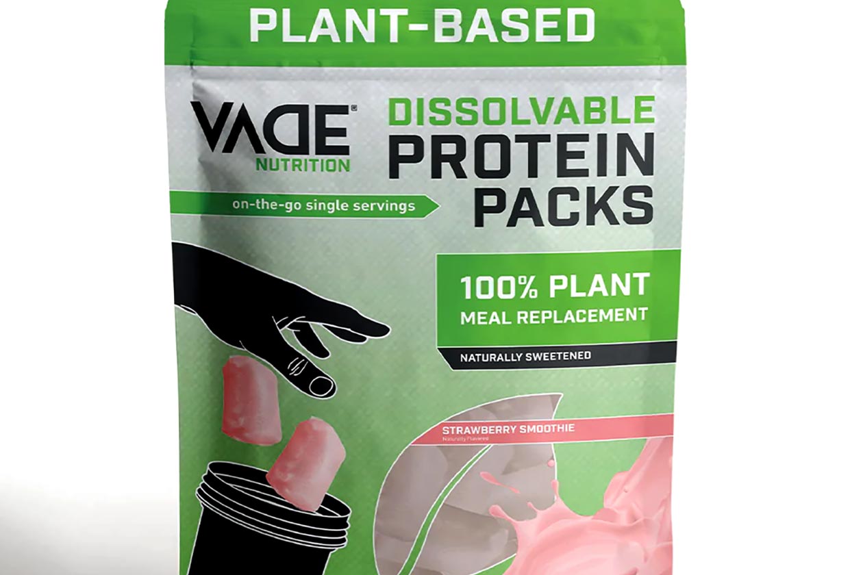 Vade Nutrition Vanilla And Strawberry Plant Meal Replacement