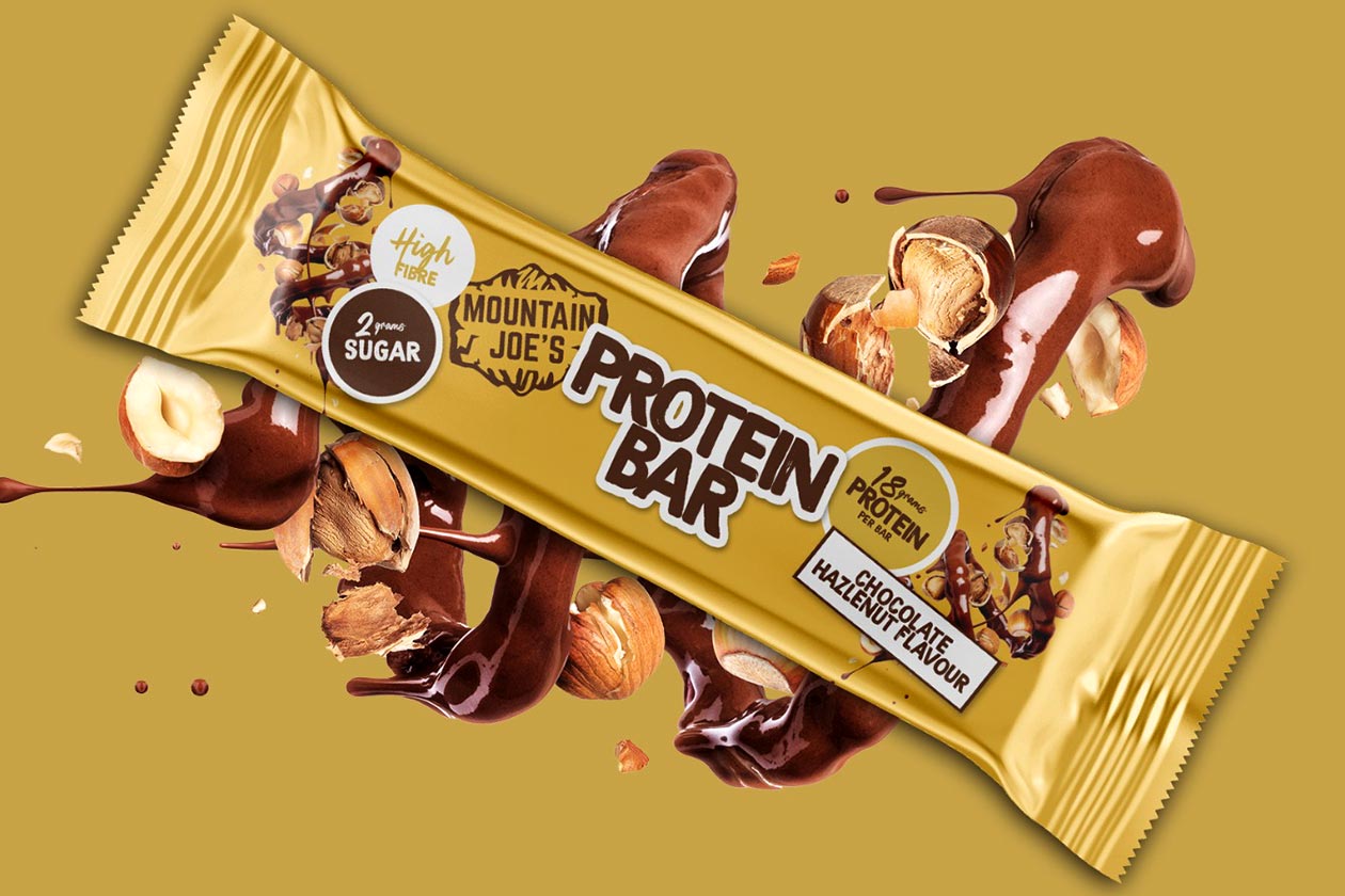 Chocolate Hazelnut Mountain Joes Protein Bar