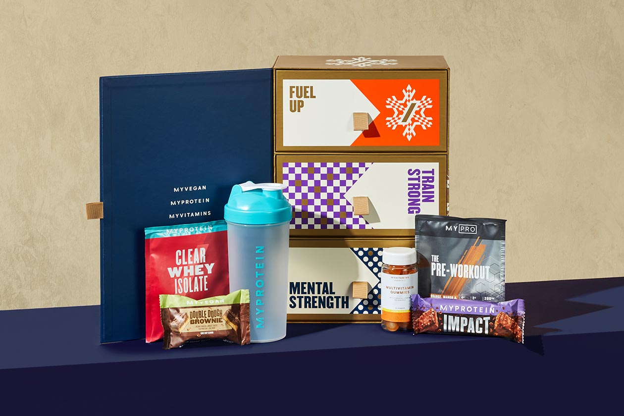 Myprotein's sports nutrition advent calendars are back for 2022