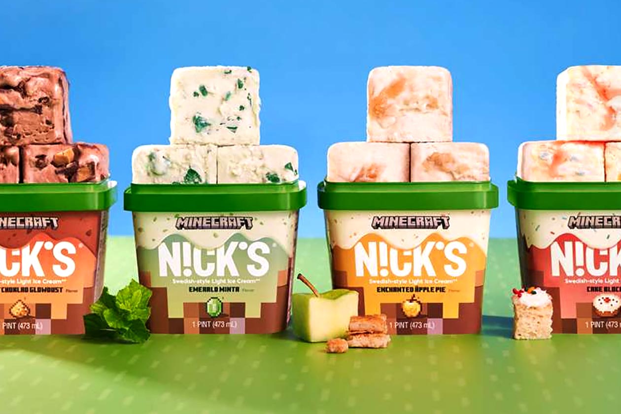 Nicks X Minecraft Keto Ice Cream