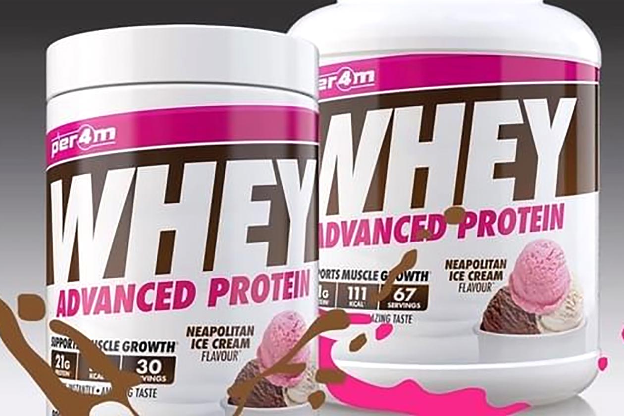 Per4m Neapolitan Ice Cream Whey