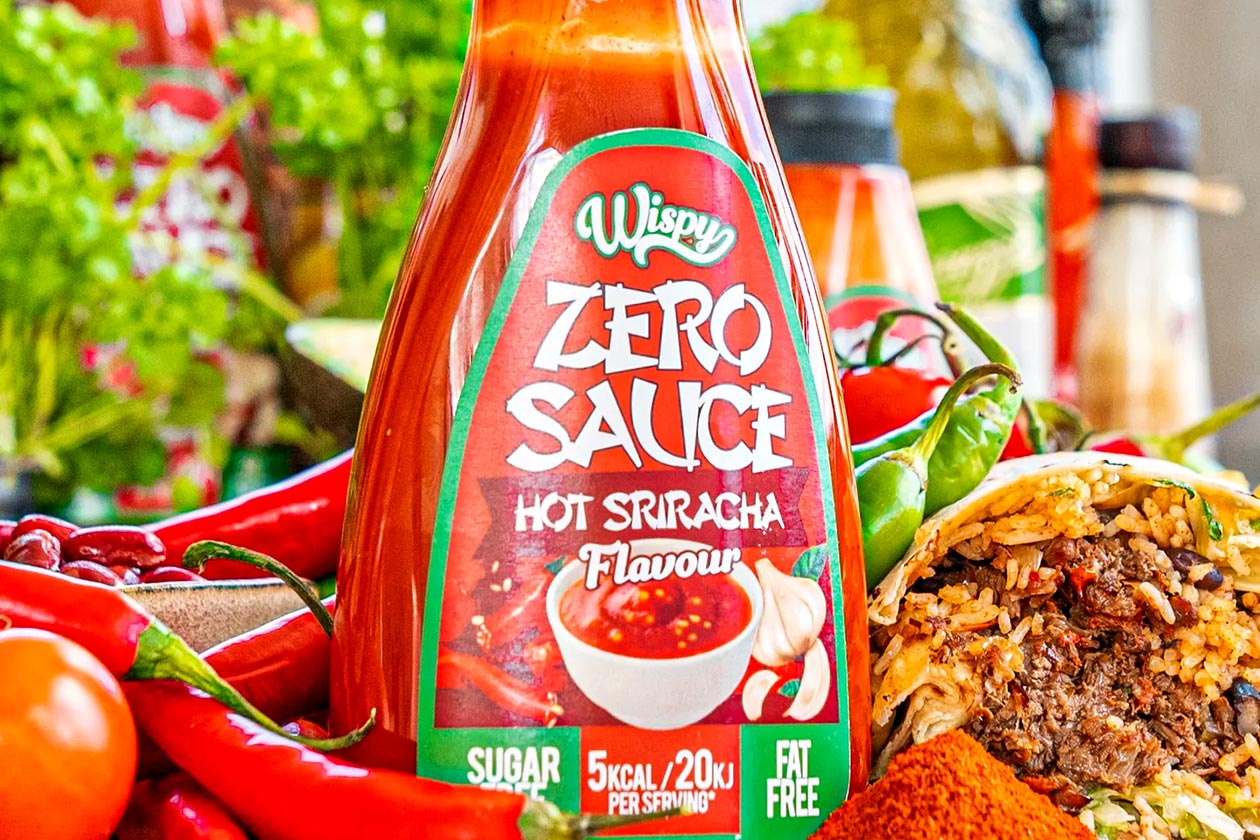 Wispy Nutrition Hot Sriracha Zero Sauce