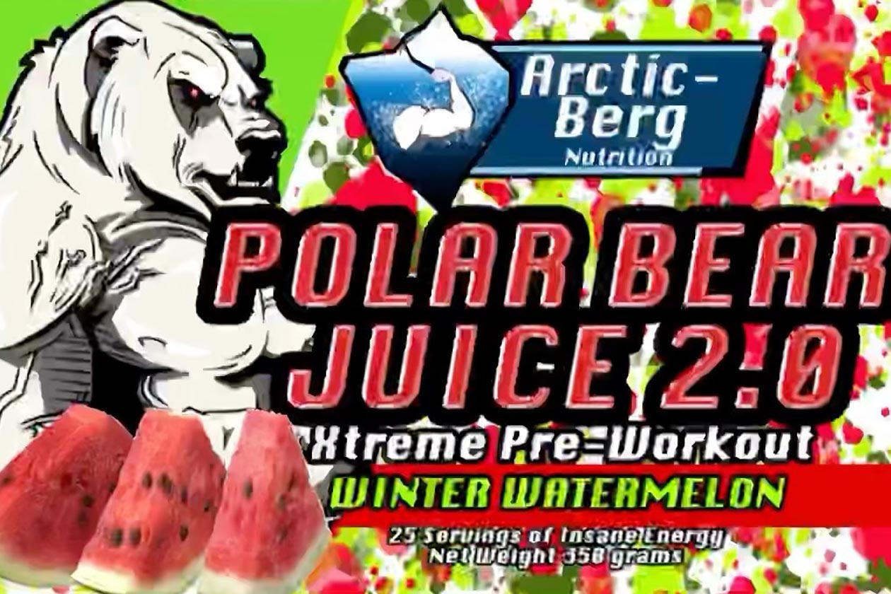 Arctic Berg Nutrition Winter Watermelon Polar Bear Juice