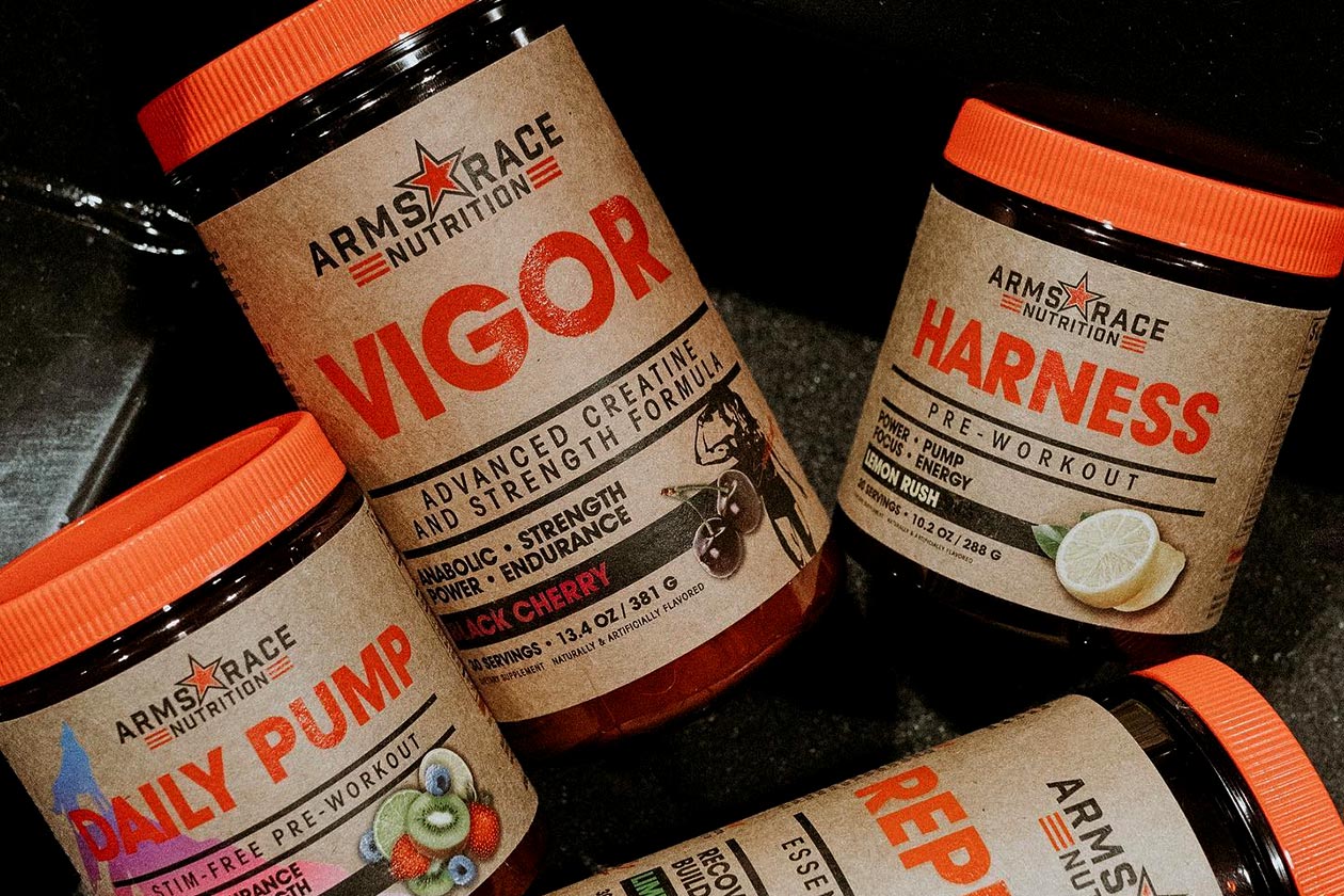 Arms Race Nutrition Confirms Vigor Second Edition