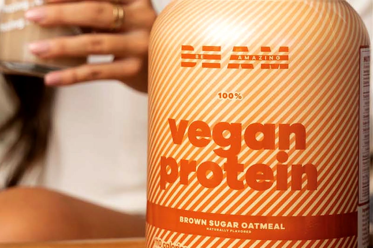 Beam Brown Sugar Oatmeal Vegan Protein