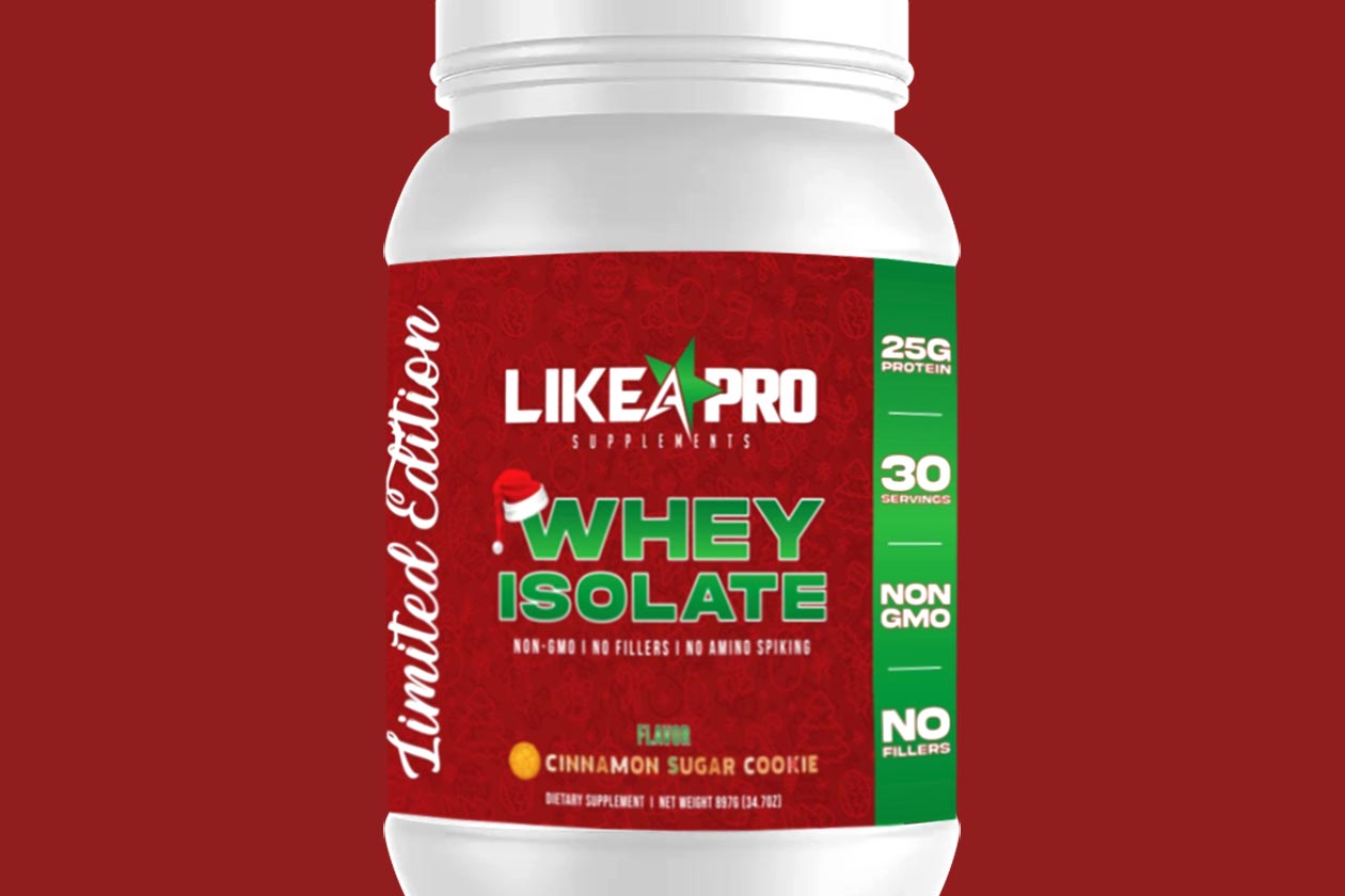 Like A Pro Cinnamon Sugar Cookie Whey Isolate