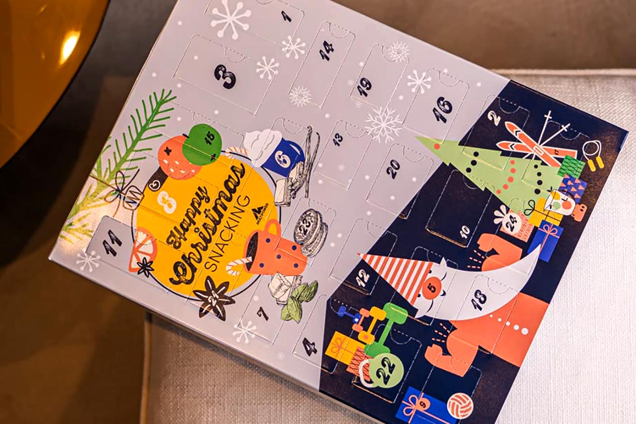 Multipower's 2022 edition of its annual protein advent calendar