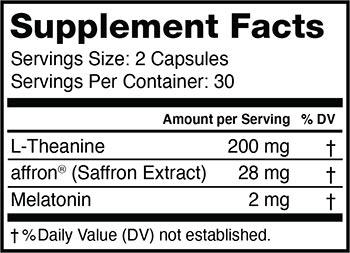 Outwork Nutrition Sleep Label