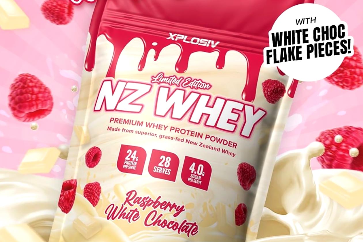 Xplosiv Raspberry White Chocolate Nz Whey