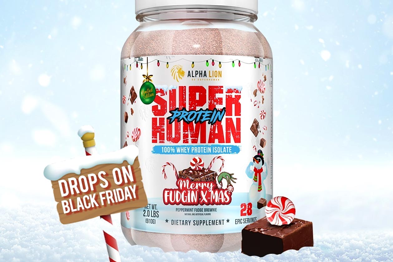 Alpha Lion Merry Fudgin Xmas Superhuman Protein